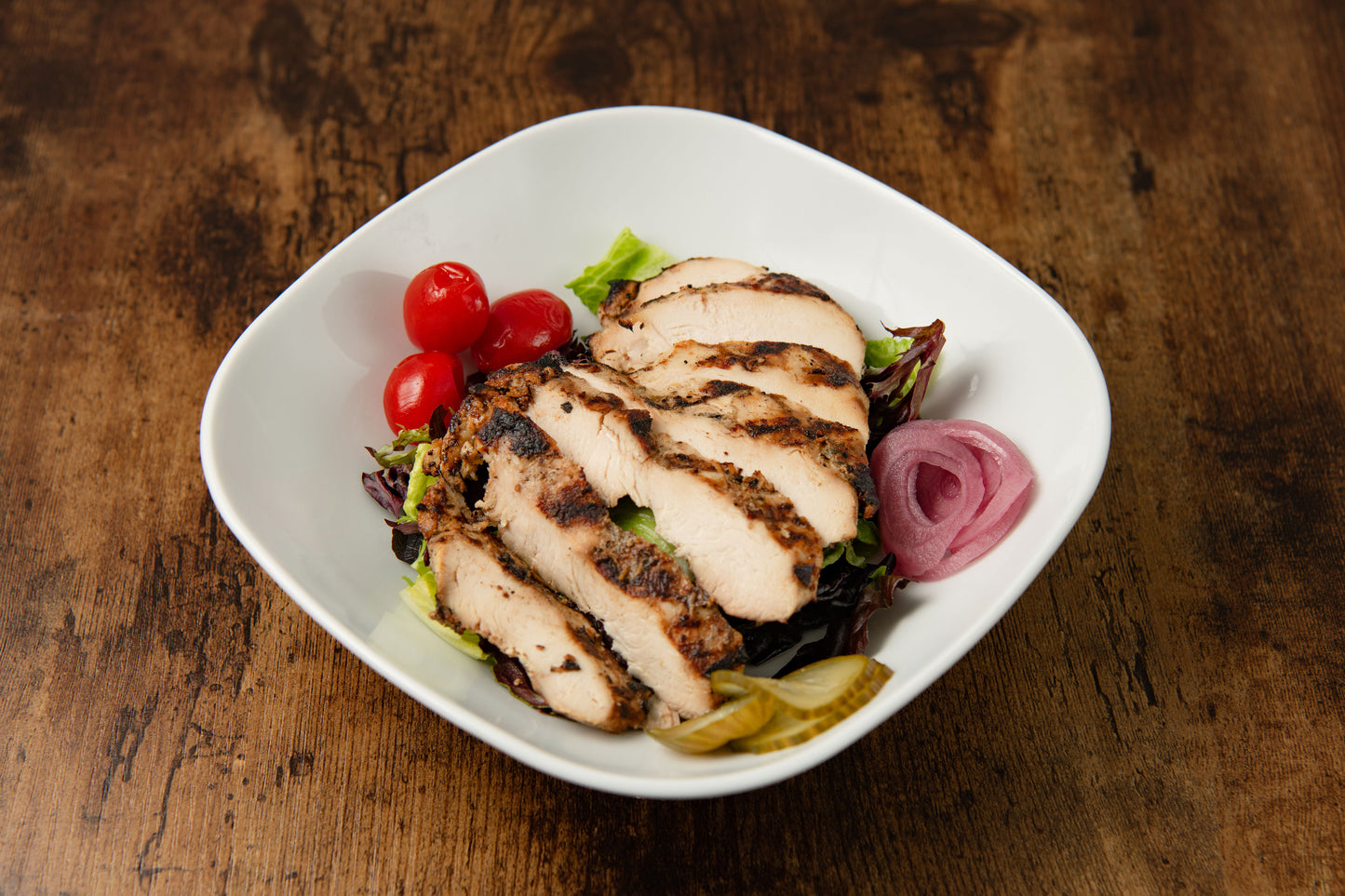 House Salad with All Natural Grilled Chicken