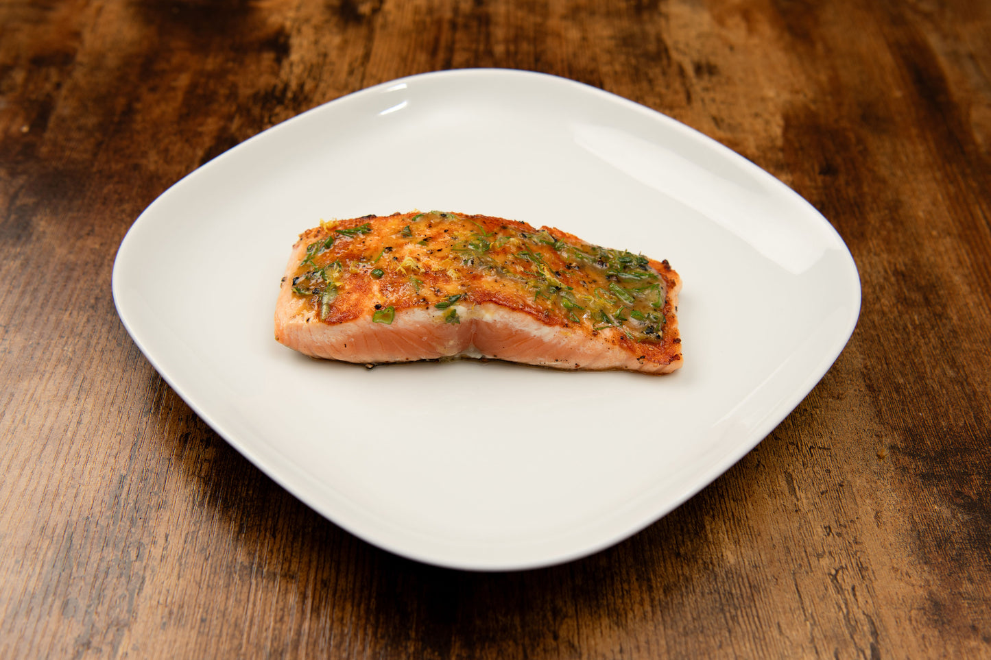 Mustard Glazed Salmon Pc.