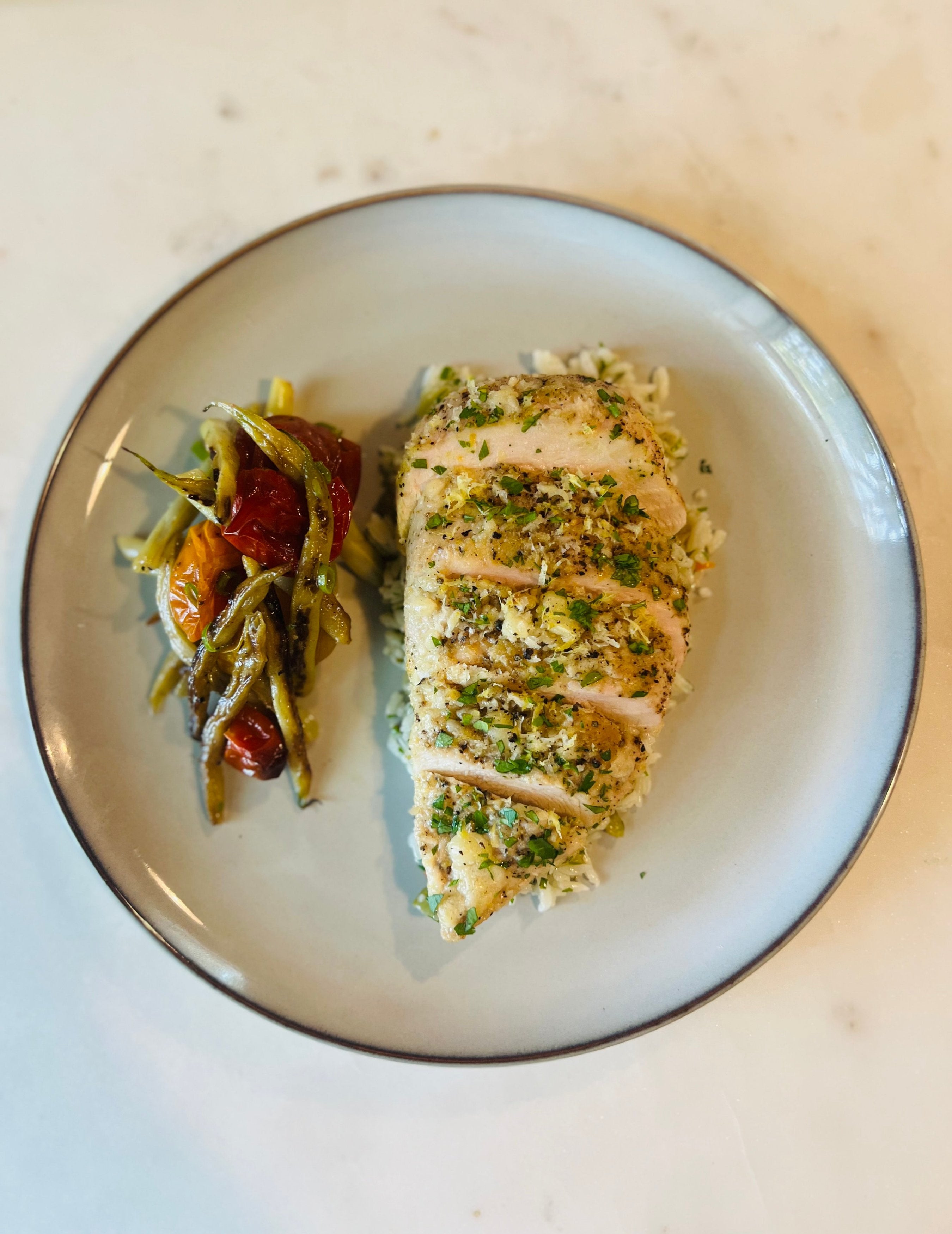 Side Grilled Lemon Honey Chicken Breast Energy Lab Eats